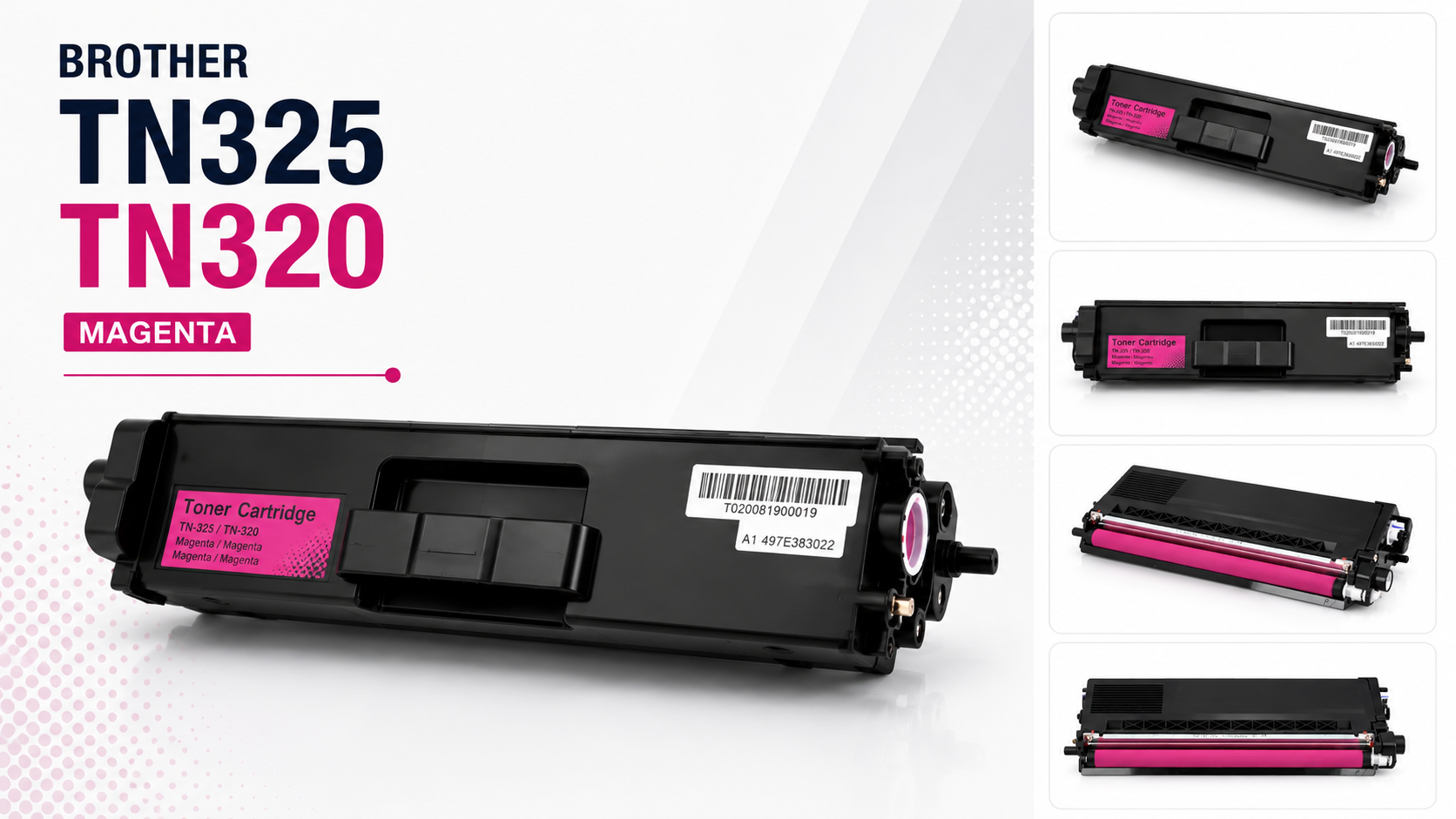 INQ Brother TN325 TN320 Magenta